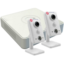 ActiveCam 2-4 - комплект IP видеонаблюдения