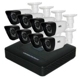 HIQ-8-3 - комплект IP видеонаблюдения
