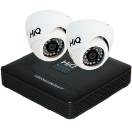 HIQ-2-6 - комплект видеонаблюдения CVBS
