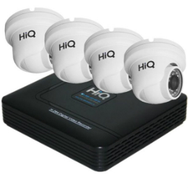 HIQ-4-4 - комплект видеонаблюдения CVBS