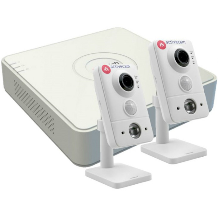 ActiveCam 2-4 - комплект IP видеонаблюдения