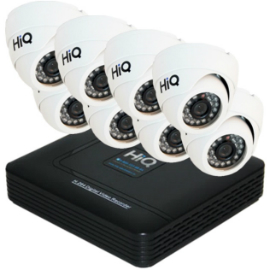 HIQ-8-4 - комплект IP видеонаблюдения