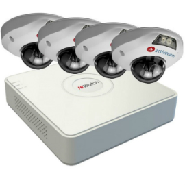 ActiveCam 4-6 - комплект IP видеонаблюдения
