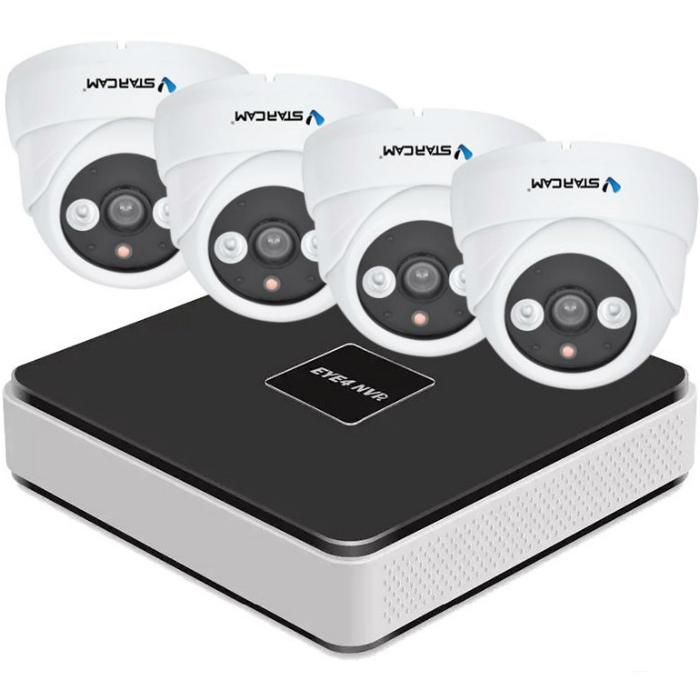 Vstarcam 4-3 - комплект IP видеонаблюдения