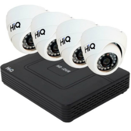 HIQ-4-1 - комплект IP видеонаблюдения
