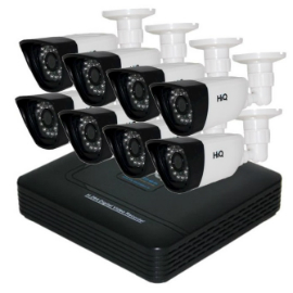 HIQ-8-1 - комплект видеонаблюдения CVBS