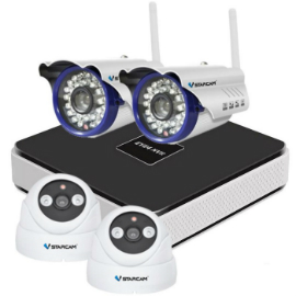 Vstarcam 4-1 - комплект IP видеонаблюдения
