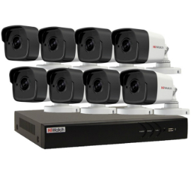 HiWatch-8-3 - комплект видеонаблюдения HD