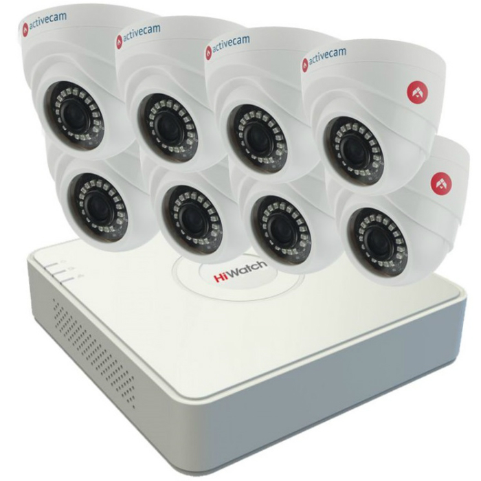 ActiveCam-8-1 - комплект видеонаблюдения HD